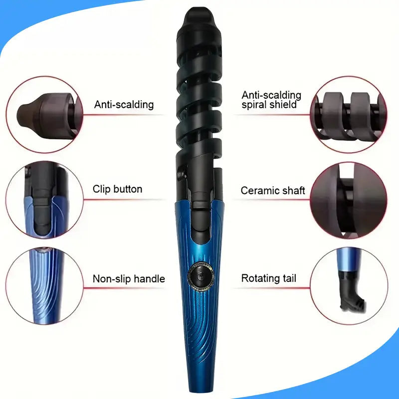 COMBO 3 En 1 NANO TITANIUM PLANCHA + PEINE + RIZADOR