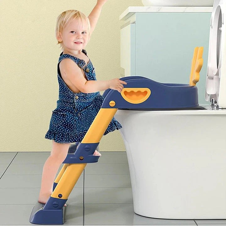 Asiento de Entrenamiento con Escalera: Facilita el Aprendizaje del Baño para tu Hijo🤩 🤩 | Baño para niños - (PAGO CONTRAENTREGA)