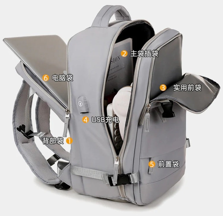 "¡LA SUPER MOCHILA VIAJERA QUE TODO EXPLORADOR NECESITA!"